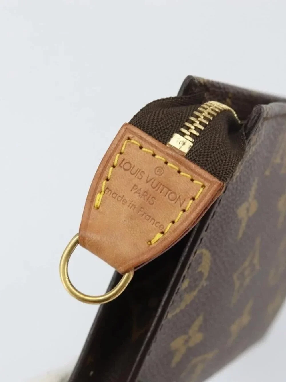 LOUIS VUITTON Monogram Bucket PM Accessory Pouch LV Auth 159479